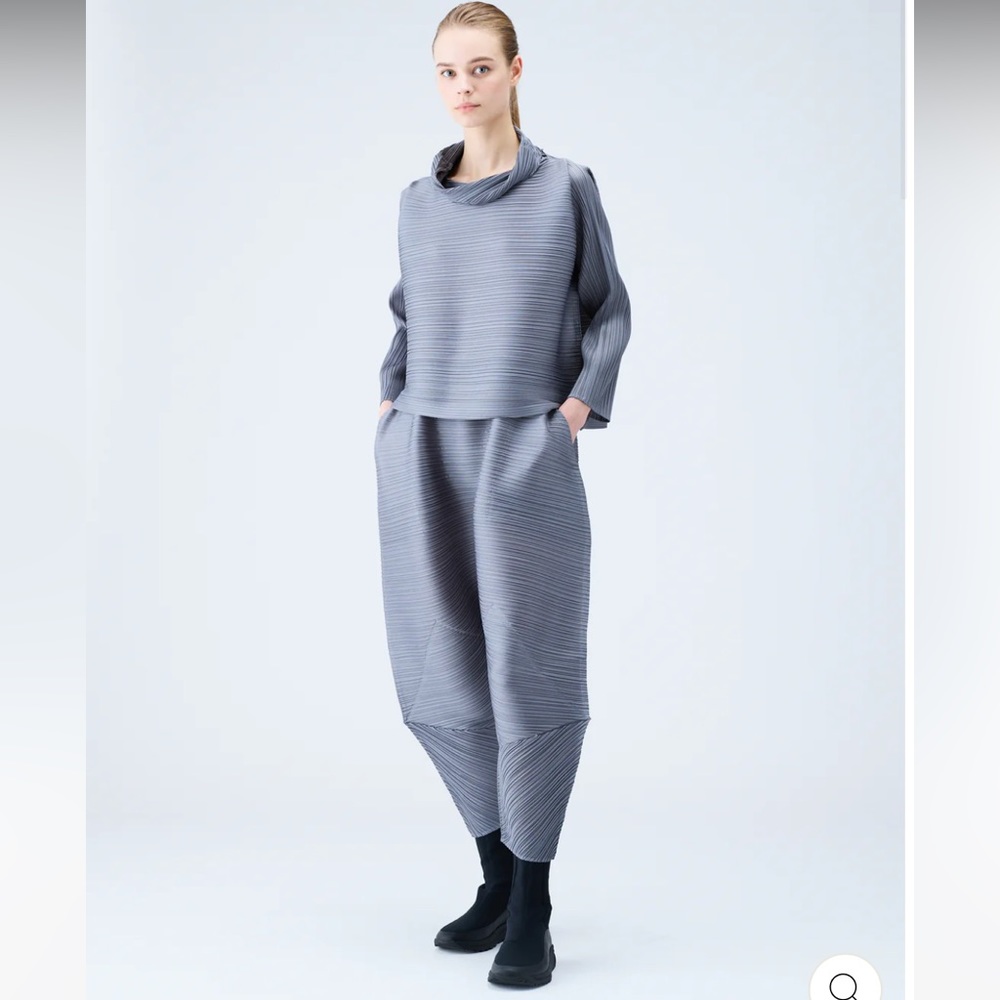 Pleats Please Issey Miyake Black Pant